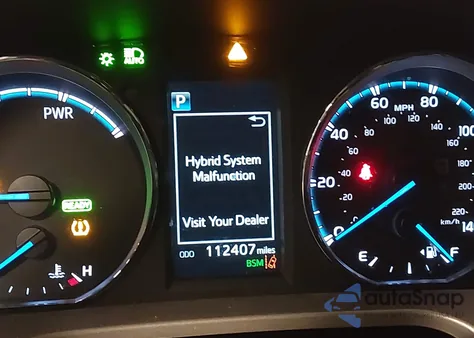 2017 Toyota Rav4 Hybrid Limited z USA, uszkodzony, nr VIN JTMDJREV8HD089196
